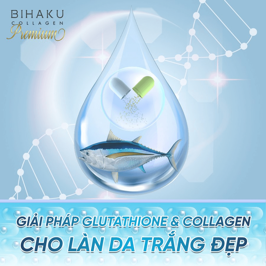 Hoạt chất Glutathione giúp làn da trắng sáng